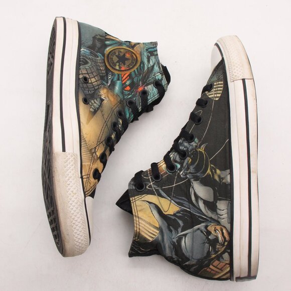 Converse Chuck Taylors Men’s 9 Women’s 11 Batman Suicide Squad DC Comics - Picture 8 of 10